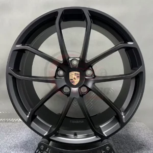 Porsche GT4 718 20 Inch Matt-Black Forged Rims